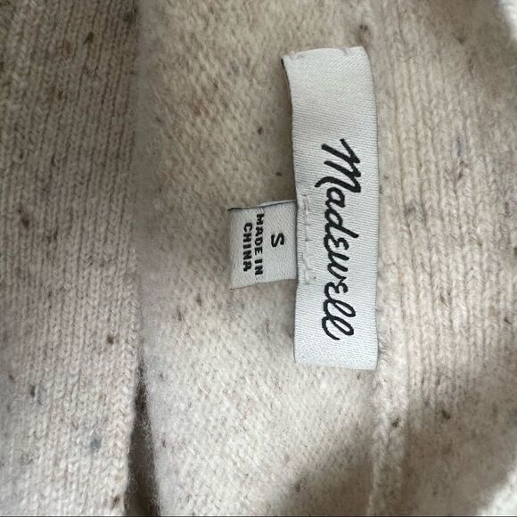 Madewell Oatmeal Sift Wool Sweater Dress - Picture 14 of 16